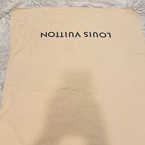 Authentic Louis Vuitton Beige Storage Bag